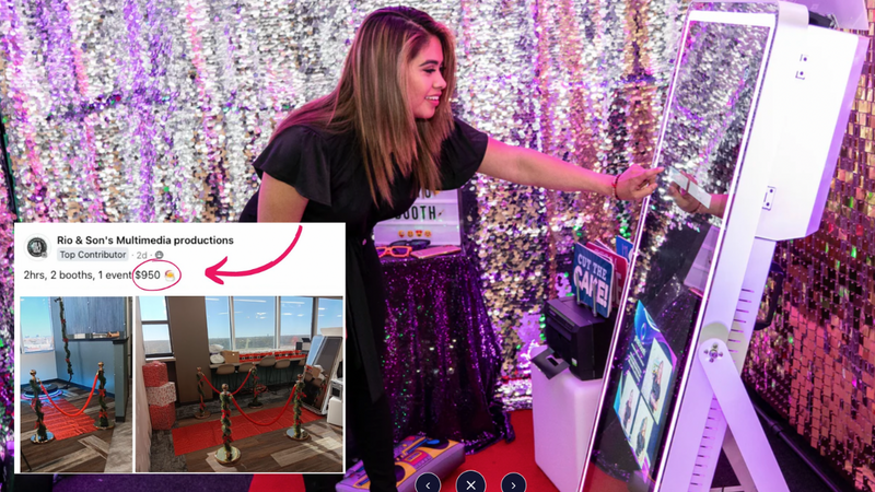 Load image into Gallery viewer, Astro Mirror Photo Booth