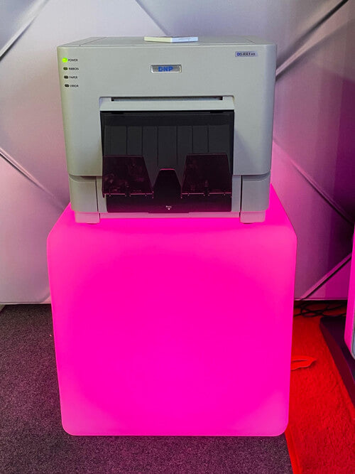 Load image into Gallery viewer, LED Cube Printer Stand