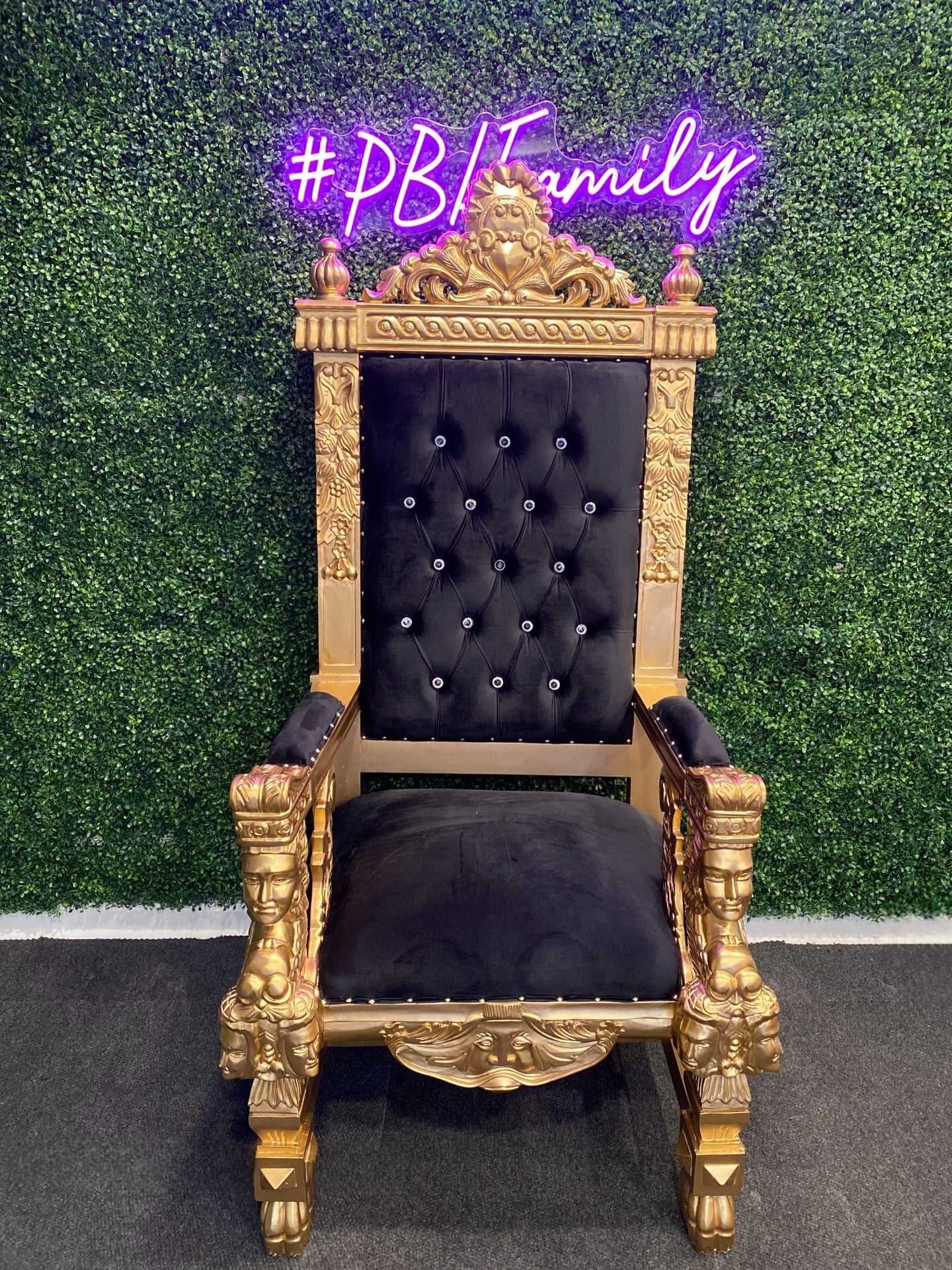 Crown Throne Chairs PBI Shop By Photo Booth International