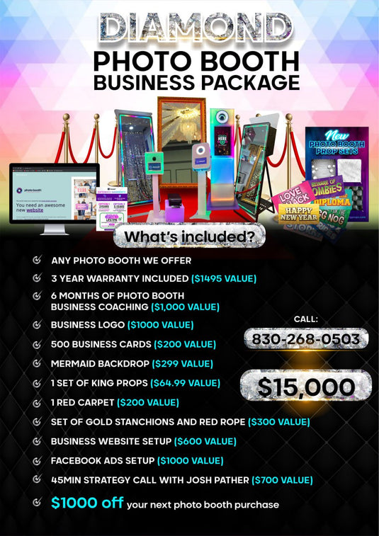 Diamond Photo Booth Business Package