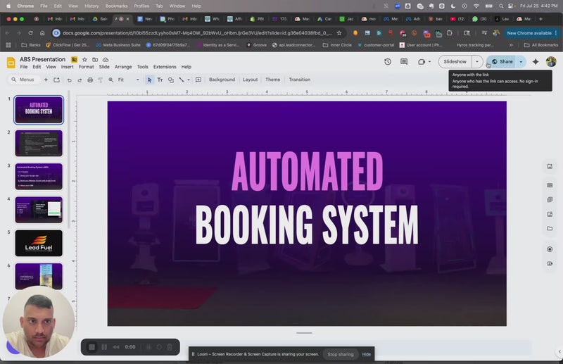 Load and play video in Gallery viewer, Automated Booking System Setup
