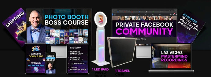 Photo Booth Business Starter Kit ($500 for shipping)