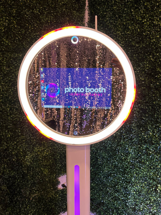 Led Ring Pattern Photo Booth Cloee Photo Booth | Best Ring Light Photo Booth – PBI Shop By Photo ...