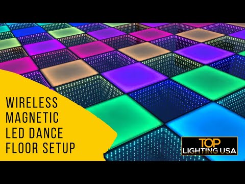 Wireless LED Disco Dance Floor – Strong, Durable, and Waterproof